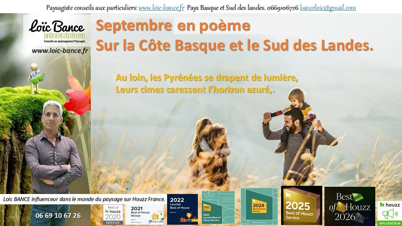 Paysagiste Gu�thary Septembre en po�me.
