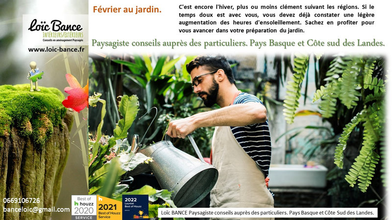 F�vrier au jardin