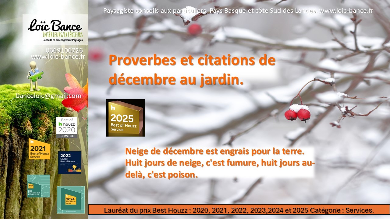 Proverbes; Citations; Paysages; Jardins; Radio; Jardins d'ici; Am�nagements paysagers; Landes; Paysagiste Landes; Pays Basque; Paysagiste Pays Basque; Concepteur de jardins; Ahetze; Paysagiste Ahetze; Anglet; Paysagiste Anglet; Arbonne; Paysagiste Arbonne; Arcangues; Paysagiste Arcangues; Bayonne; Paysagiste Bayonne; Biarritz; Paysagiste Biarritz; Capbreton; Paysagiste Capbreton; Gu�thary; Paysagiste Gu�thary; Hossegor; Paysagiste Hossegor; Saint Jean de Luz; Paysagiste Saint Jean de Luz; Seignosse; Paysagiste Seignosse; Tosse; Paysagiste Tosse; Dax; Paysagiste Dax; Mont de Marsan 40000; Paysagiste Mont de Marsan; Paysagiste Brassempouy; Brassempouy 40330; Paysagiste Ahaxe-Alciette-BascassanAhaxe-Alciette-Bascassan 64220; Saint-Pandelon 40180; Paysagiste Saint-Pandelon; Ascain 64310; Paysagiste Ascain; Amou 40330; Paysagiste Amou; Louhossoa 64250; Paysagiste Louhossoa; 